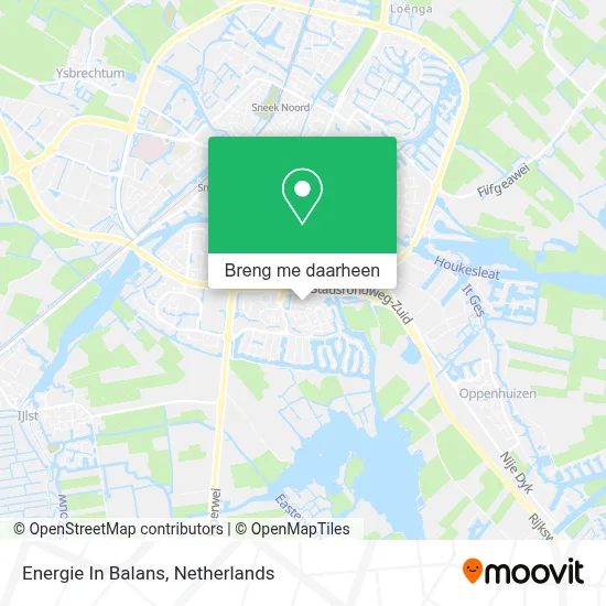 Energie In Balans kaart
