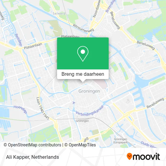 Ali Kapper kaart