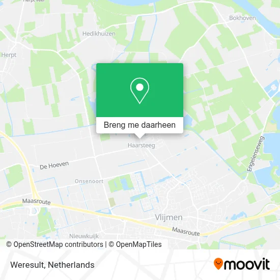 Weresult kaart