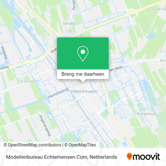 Modellenbureau Echtemensen.Com kaart