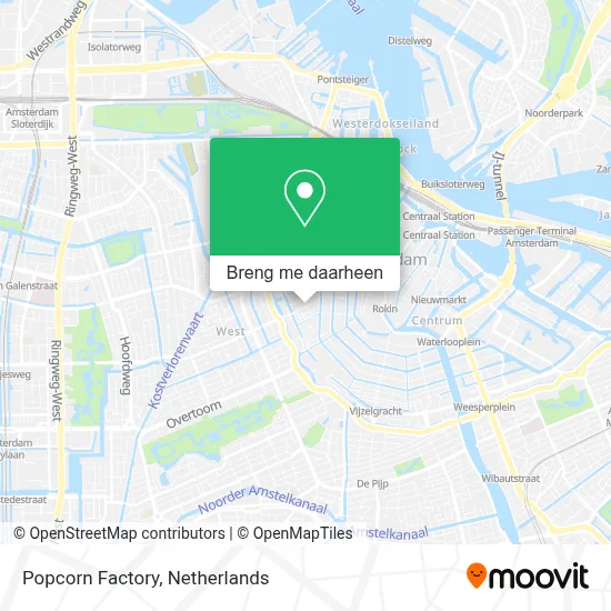 Popcorn Factory kaart