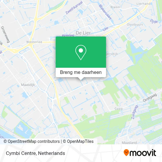 Cymbi Centre kaart