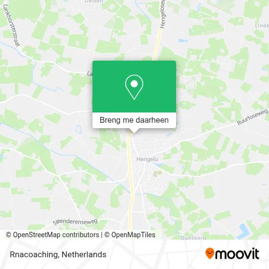Rnacoaching kaart