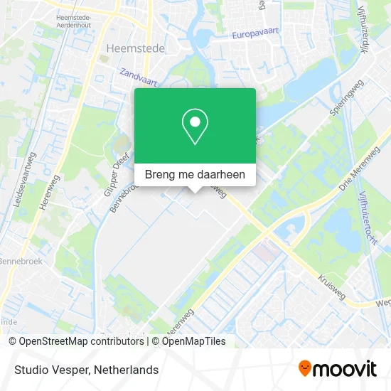 Studio Vesper kaart