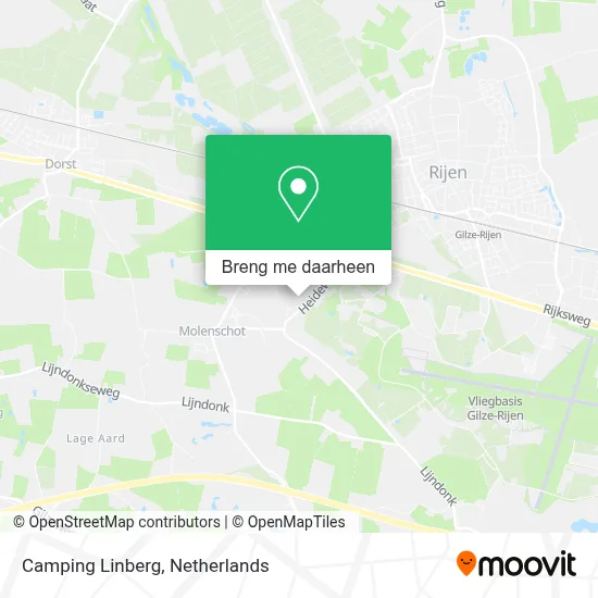 Camping Linberg kaart