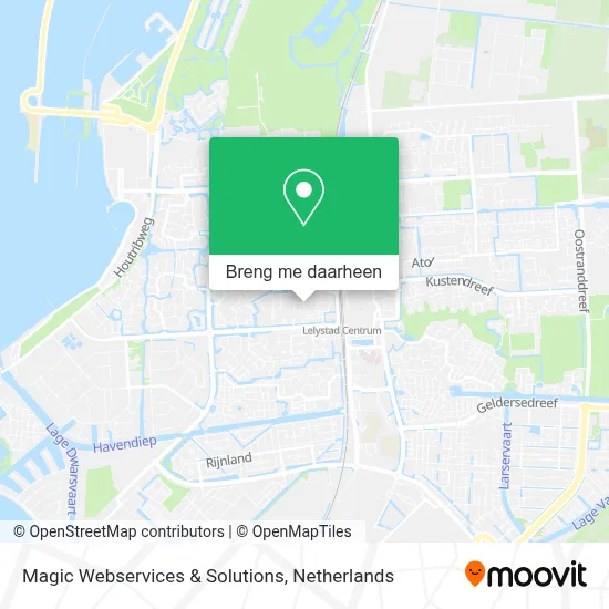 Magic Webservices & Solutions kaart