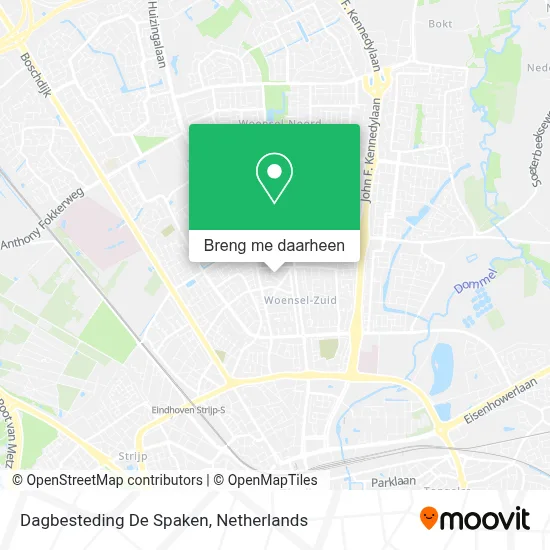 Dagbesteding De Spaken kaart