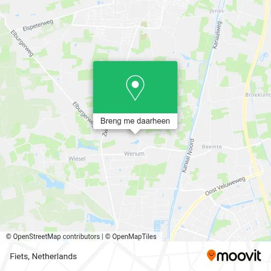 Fiets kaart
