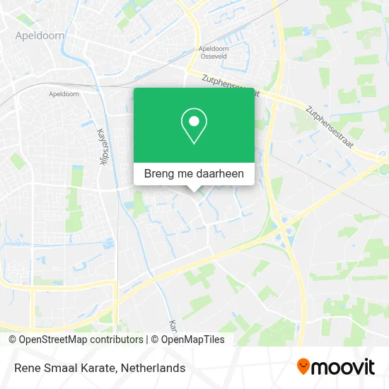 Rene Smaal Karate kaart