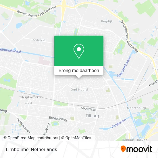 Limbolime kaart