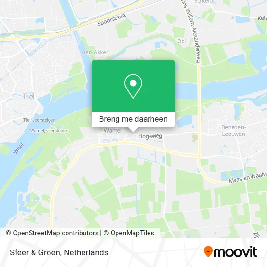 Sfeer & Groen kaart