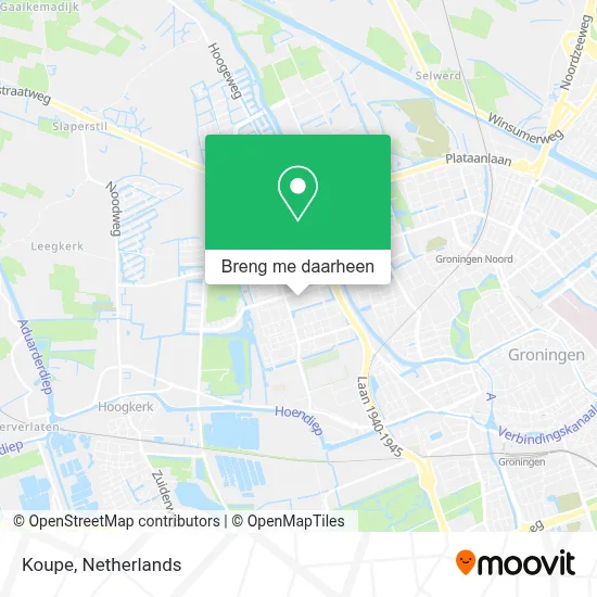 Koupe kaart