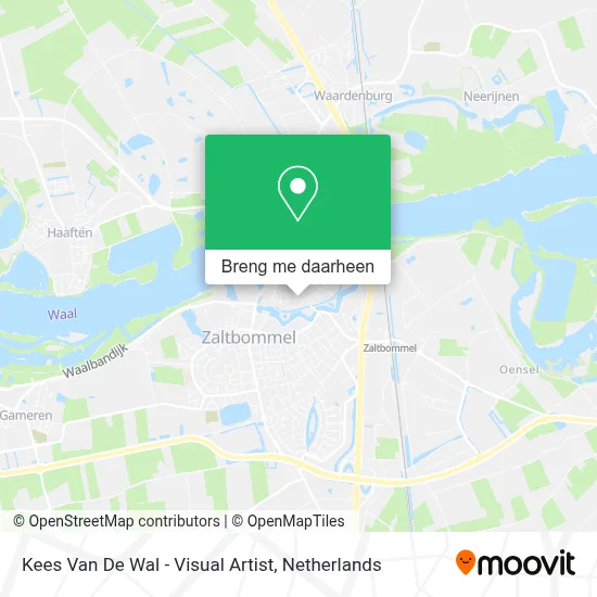 Kees Van De Wal - Visual Artist kaart