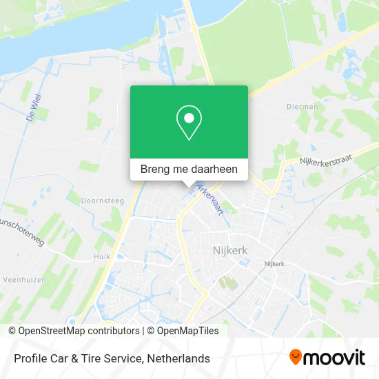 Profile Car & Tire Service kaart