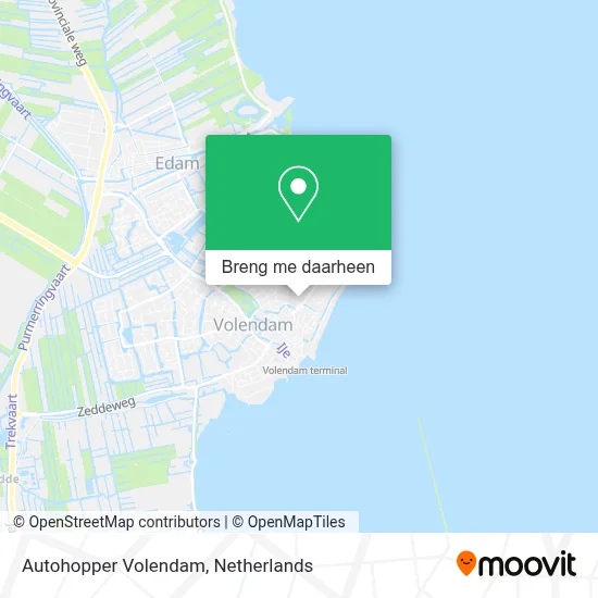 Autohopper Volendam kaart