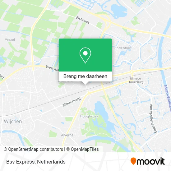 Bsv Express kaart