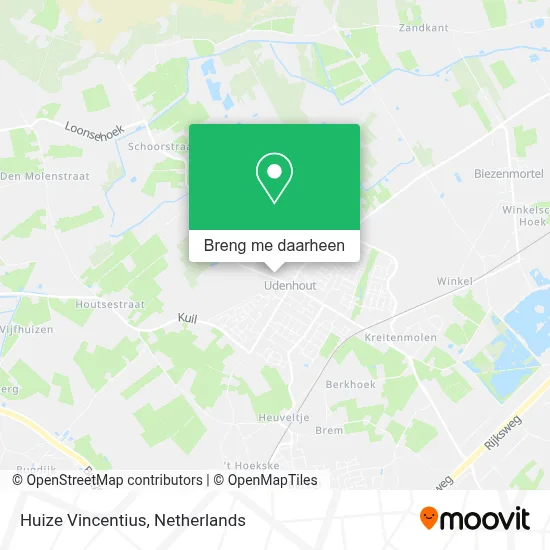 Huize Vincentius kaart