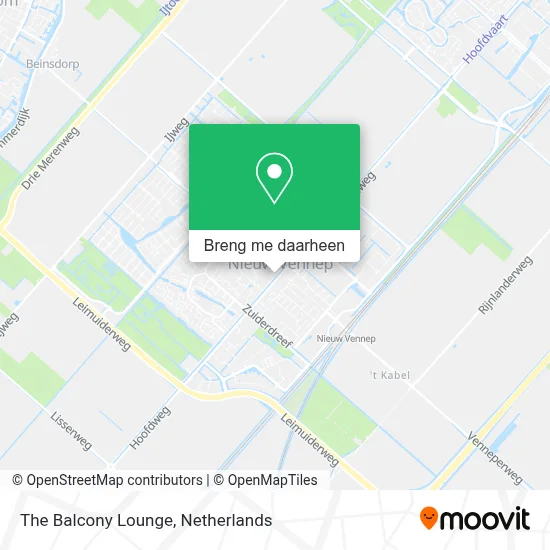The Balcony Lounge kaart