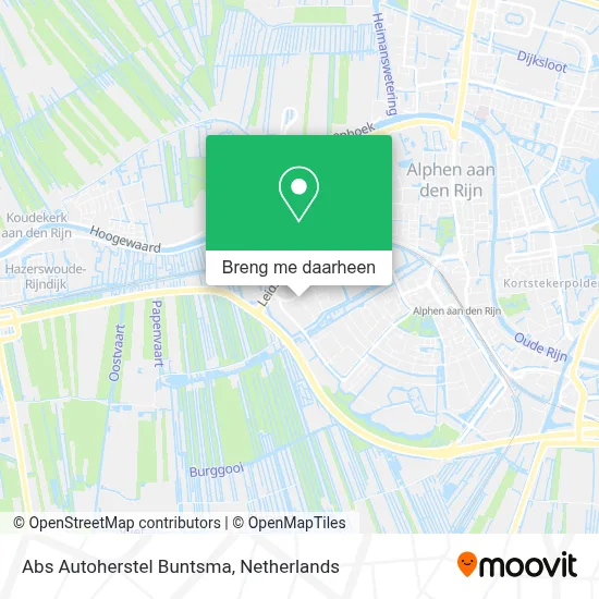 Abs Autoherstel Buntsma kaart