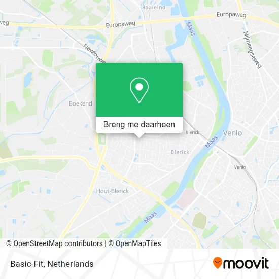 Basic-Fit kaart