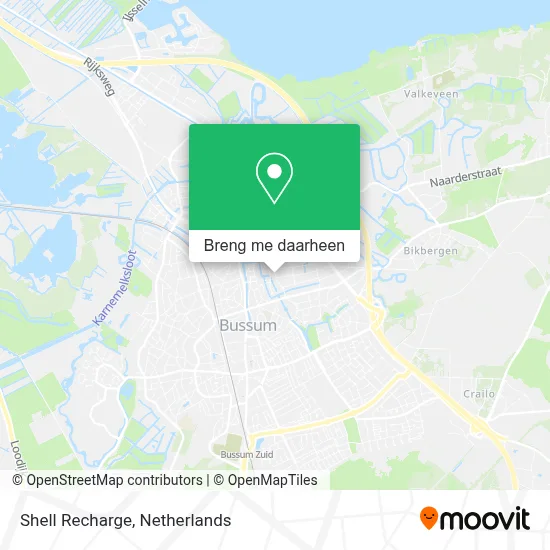 Shell Recharge kaart