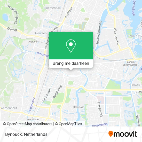 Bynouck kaart
