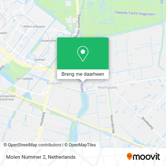Molen Nummer 2 kaart