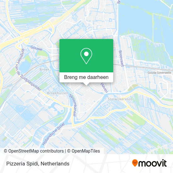 Pizzeria Spidi kaart
