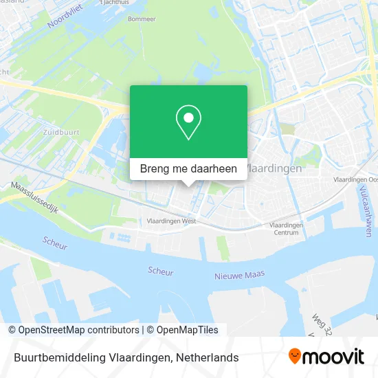 Buurtbemiddeling Vlaardingen kaart
