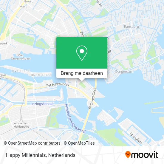Happy Millennials kaart