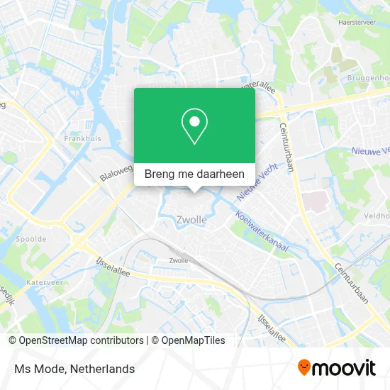 Ms Mode kaart
