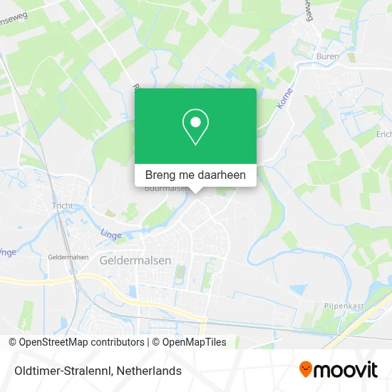 Oldtimer-Stralennl kaart