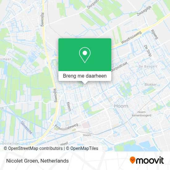 Nicolet Groen kaart