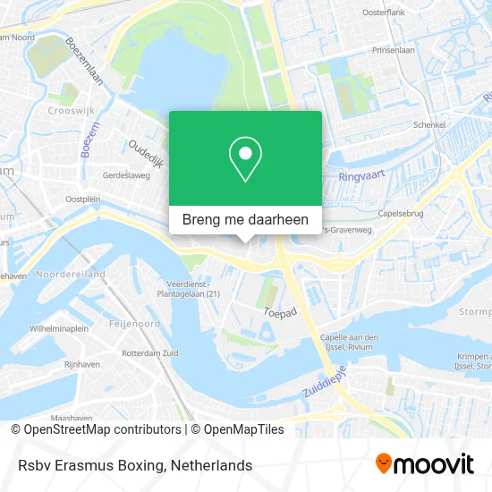 Rsbv Erasmus Boxing kaart