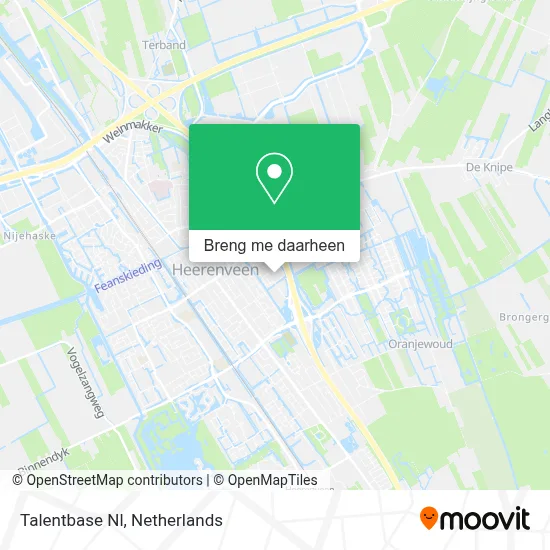 Talentbase Nl kaart