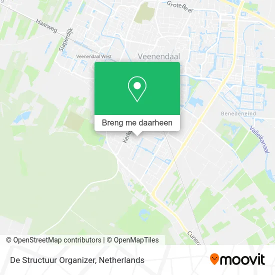 De Structuur Organizer kaart