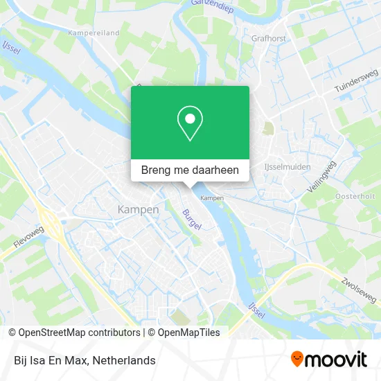 Bij Isa En Max kaart