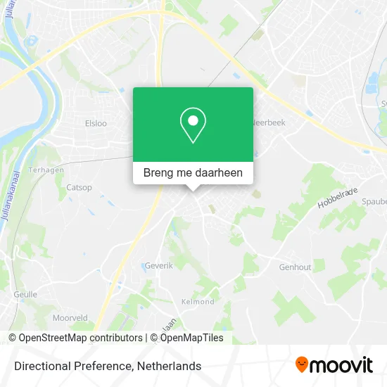Directional Preference kaart
