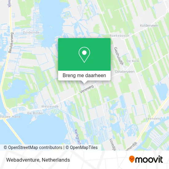 Webadventure kaart