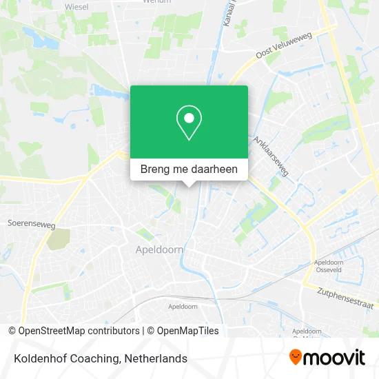 Koldenhof Coaching kaart