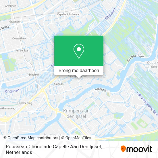 Rousseau Chocolade Capelle Aan Den Ijssel kaart