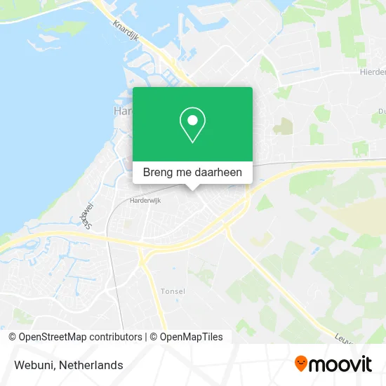 Webuni kaart