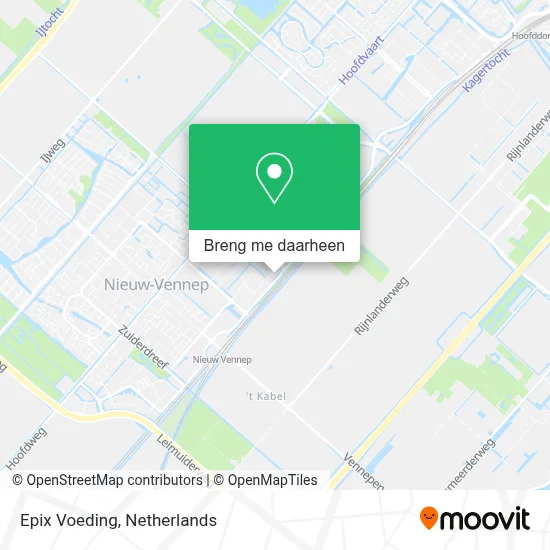 Epix Voeding kaart