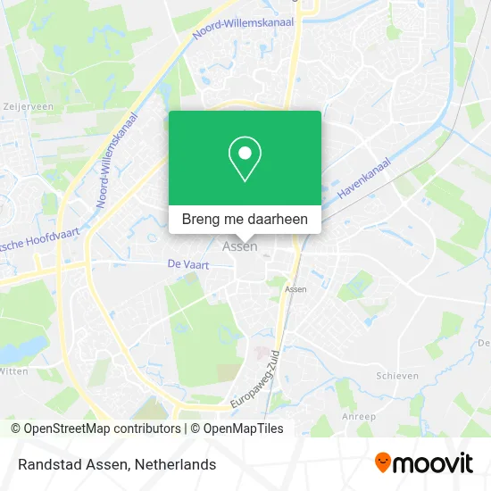 Randstad Assen kaart