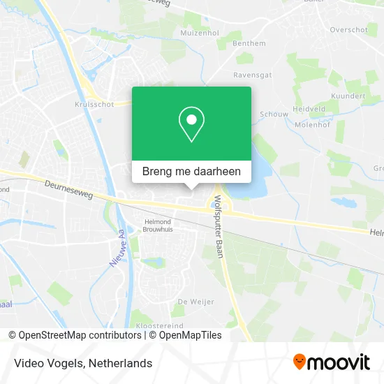 Video Vogels kaart