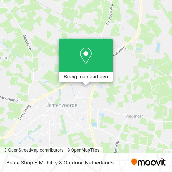 Beste Shop E-Mobility & Outdoor kaart