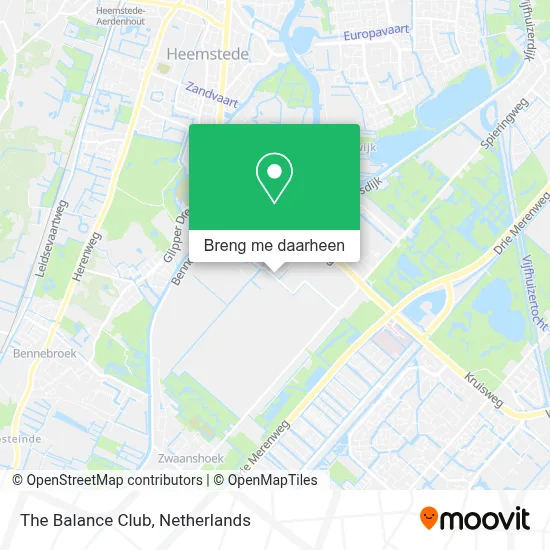 The Balance Club kaart