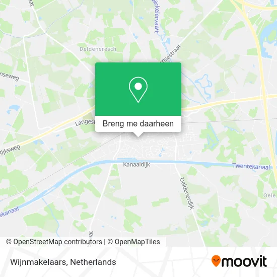 Wijnmakelaars kaart