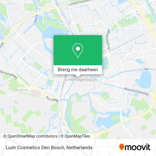Lush Cosmetics Den Bosch kaart