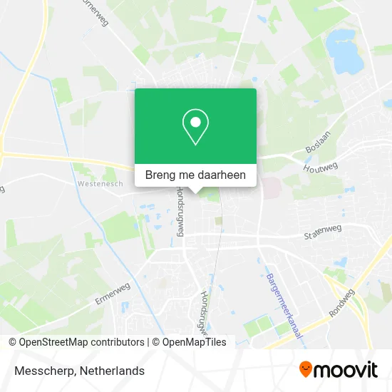 Messcherp kaart